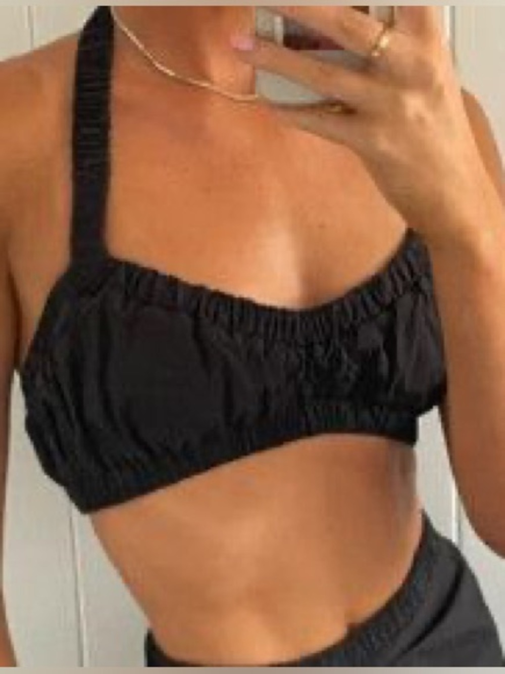 Natalie Rolt Crop Top
